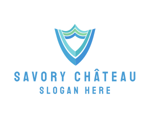 Secure Business Shield logo design