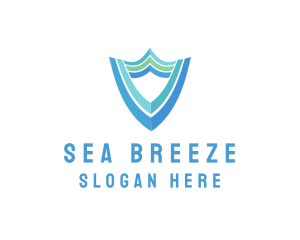 Secure Business Shield logo design