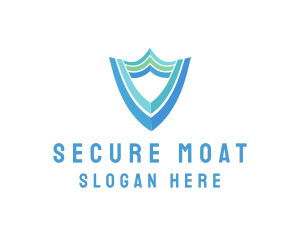 Secure Business Shield logo design