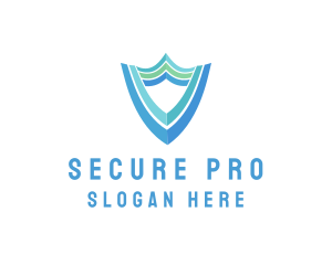 Secure Business Shield logo design