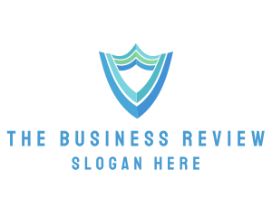 Secure Business Shield logo design