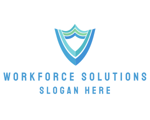 Secure Business Shield logo design