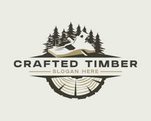 Woodwork Carpentry Planer logo design