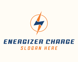 Electric Lightning Power logo design