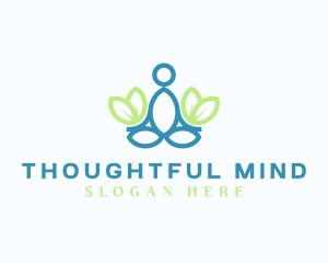 Spa Meditation Yoga logo design