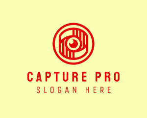 Photography Shutter Lens  logo design