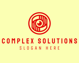 Photography Shutter Lens  logo design