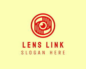 Photography Shutter Lens  logo design