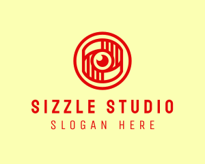 Photography Shutter Lens  logo design