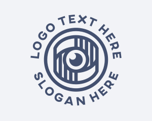 Photography Shutter Lens  Logo