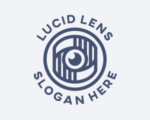 Photography Shutter Lens  logo design