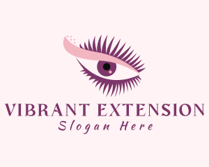 Beauty Eyelash Extension logo design