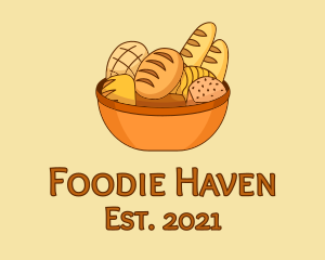 Bread Basket Bakery logo design