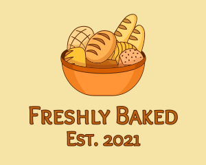 Bread Basket Bakery logo design