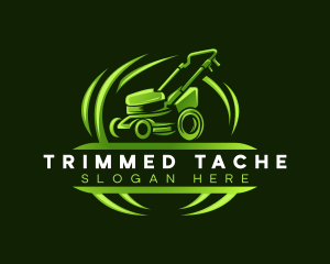 Eco Lawn Mower logo design