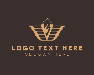 Winged Mountain Activewear Logo