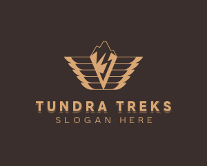 Winged Mountain Activewear logo design