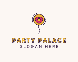 Balloon Party Supply logo design