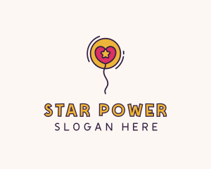 Balloon Party Supply logo design