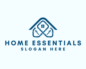 Home Pipe Plumbing logo design