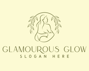 Voluptuous Woman Lingerie logo design