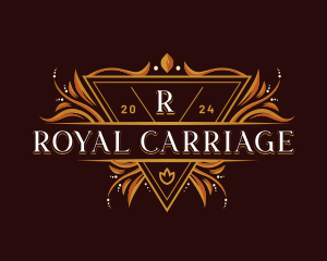 Royal Decorative Crest logo design