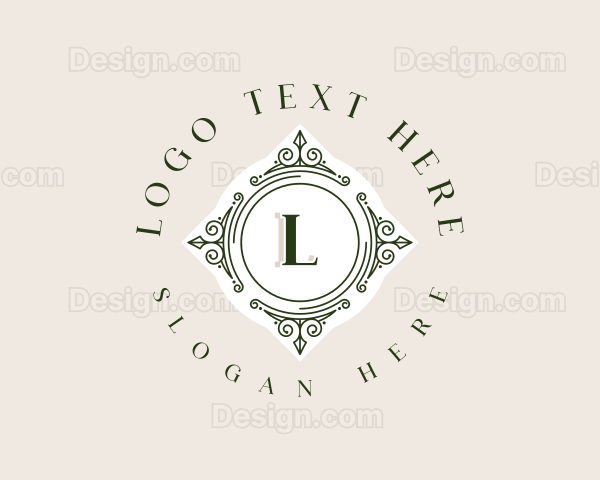 Elegant Ornament Frame Logo