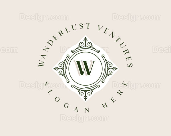 Elegant Ornament Frame Logo