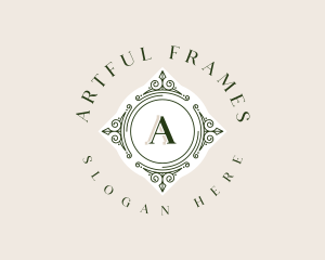 Elegant Ornament Frame logo design