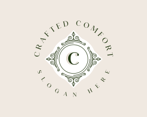 Elegant Ornament Frame logo design