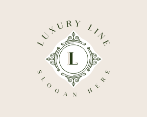 Elegant Ornament Frame logo design