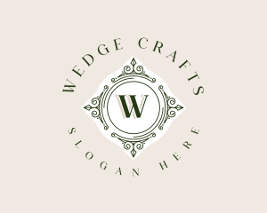 Elegant Ornament Frame logo design