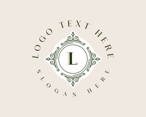 Ornament - Elegant Ornament Frame logo design