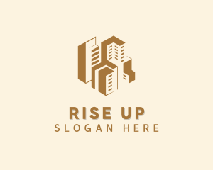 Skyscraper Building Property  logo design