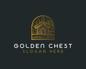 Cabin House Campsite logo design