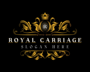 Royal Crown Ornament logo design