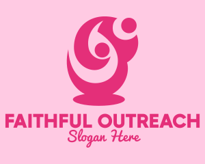 Feminine Human Outreach logo design