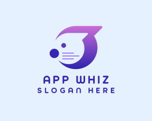 Cat Messaging App logo design