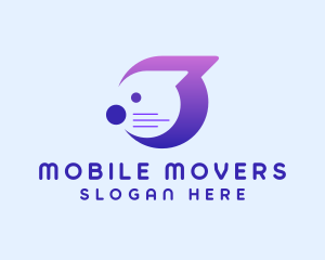 Cat Messaging App logo design