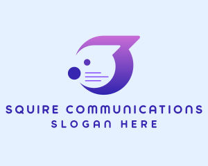 Cat Messaging App logo design