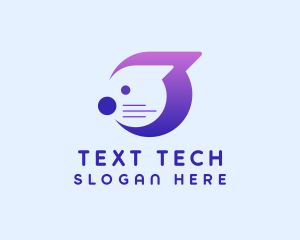 Cat Messaging App logo design