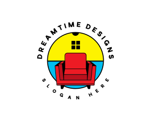 Interior Design Chair logo design