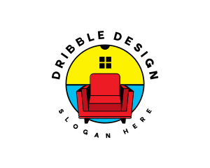 Interior Design Chair logo design