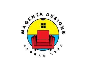 Interior Design Chair logo design