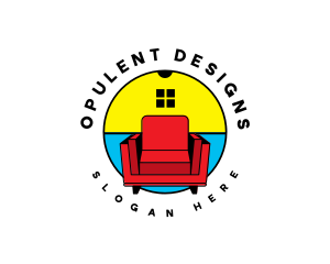 Interior Design Chair logo design