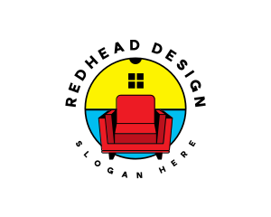 Interior Design Chair logo design