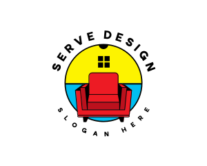 Interior Design Chair logo design