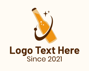 Beer Bottle Orbit  logo