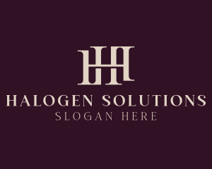 Legal Consultant Letter H logo design