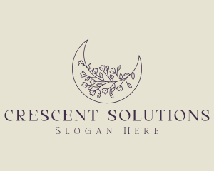 Flourishing Crescent Moon logo